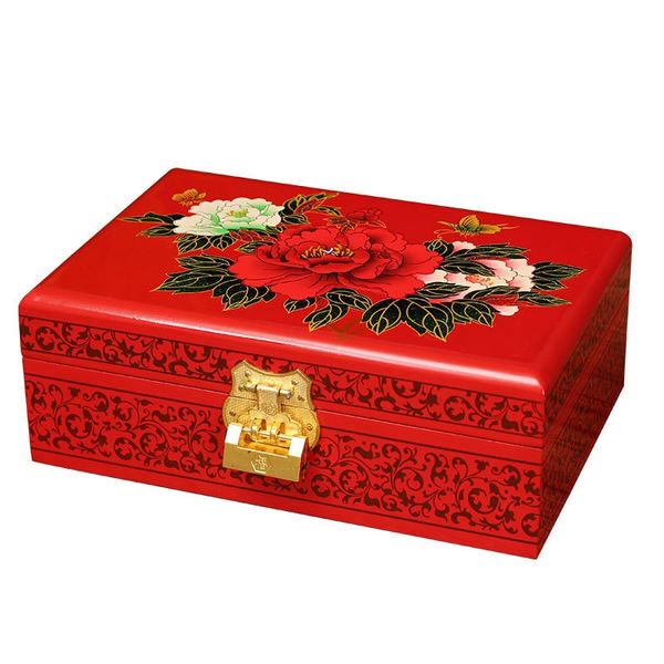 

lacquerware wooden creative boxes designed storage living room small items colors available fast delivery wedding styles cases, Pink;blue