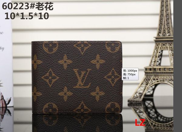 

Новый дизайнер тотализатор кошелек высокого качества кожа роскошные мужчины кор