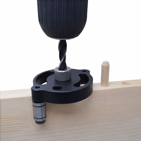 

wood panel hole puncher 6/8/10mm drill guide drilling doweling woodworking tool