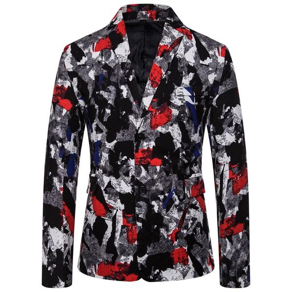 

2019 новый стиль африка хлопок белье мода печатный пиджак, White;black