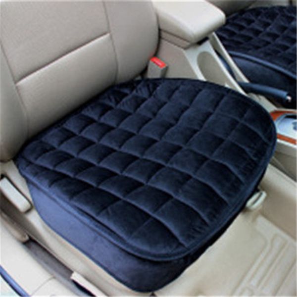 

flocking cloth not moves car seat cushions non slide auto seat cushion universal keep warm winter car accessories cover