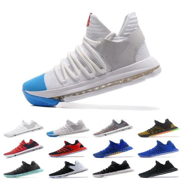 

High Quality Zoom KD 10 Mens Basketball Shoes Be True BHM celebration All 1 Star Multi color Igloo Oreo Designer Trainers Sports Sneakers