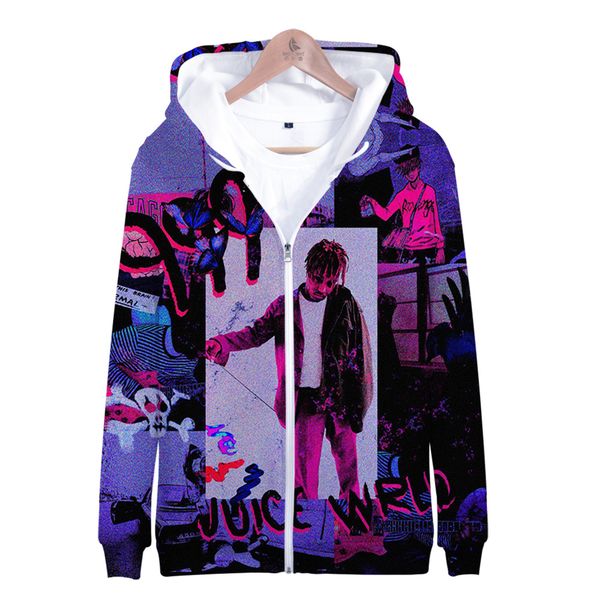 

juce wrld hoodie 3d printed you don't love me juicewrld999 hoodies sweatshirt long sleeve hoodie fashion harajuku jacket clothes, Black