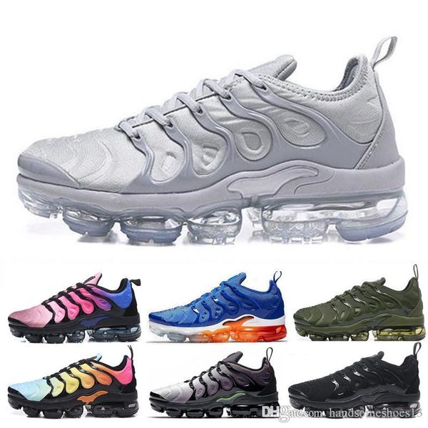 

2019 tn plus tns metallic olive red yellow black women mens shoes for men running designer shoes sneakers trainers size 36-45