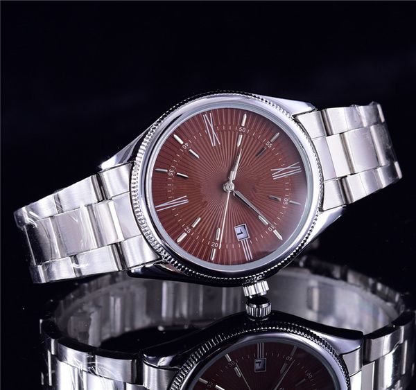 

Пояс стальной ремень 3A качество роскошные часы автоматические кварцевые часы дата мужская мода досуг спортивные часы для мужчин и женщин из нержавеющей