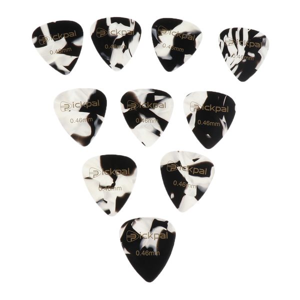 

10 pcs celluloid guitar/bass pick plectrum set for string instrument