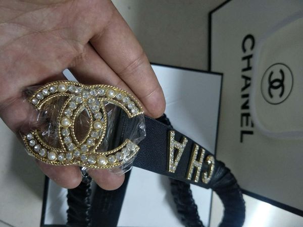 

2020 women belt women's belts fashion silver butterfly buckle elastic braid woman belt with box, Black;brown