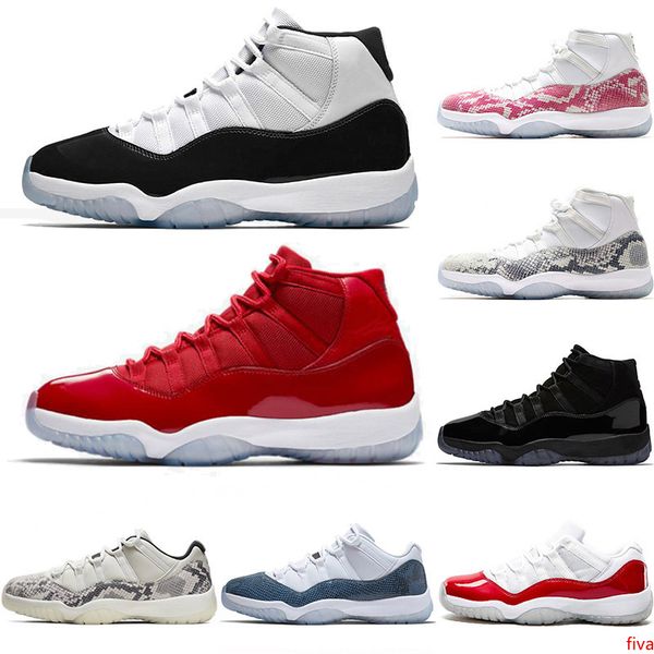 

2020 mens basketball shoes 11s concord 45 snakeskin 11 space jam gym red cap and gown win like 96 jumpman womens sports sneakersmnhj15