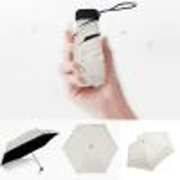 

rainy day pocket umbrella mini folding sun umbrellas parasol sun foldable umbrella mini umbrella candy color traveling rain gear