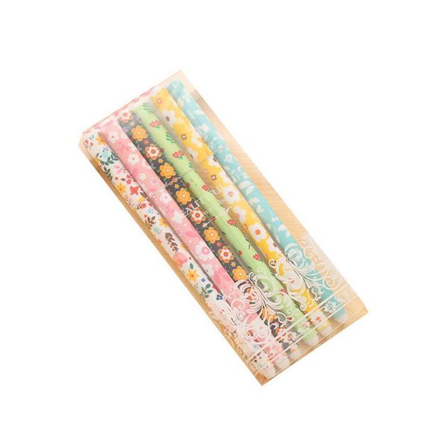 

cute cartoon print ballpoint pen gel home, multicolor, black pen home office school stationery