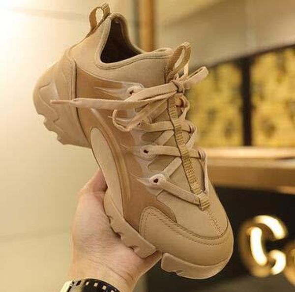 

designer casual shoes women men comfortable sneakers genuine leather shoes fashion and breathable outdoor sports shoes 601, Black