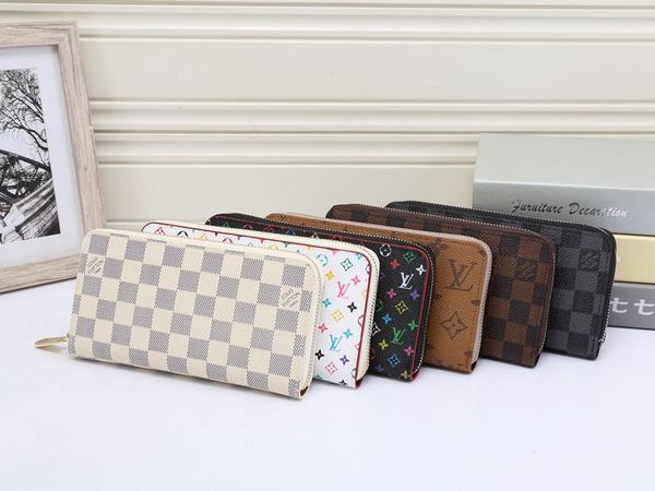 

louis vuitton n60111 zippy организатор damier графит холст мужчины натуральная кожа длинный кошелек цепи кошельки компактный кошелек клатчи, Red;black