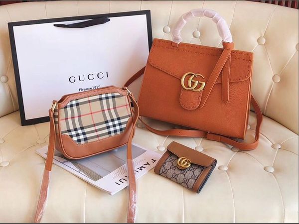 

2020 новая высококачественная женская сумочка кожаный трехсекционный кошелек crossbody bag женская классическая сумка на плечо классический