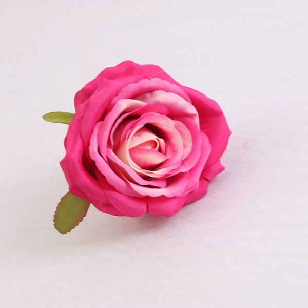 10 pz/lotto Simulazione testa rotonda testa di rosa corona fai da te arco fiore decorazione della parete matrimonio fiore di seta finto fiori Artificiali all'ingrosso