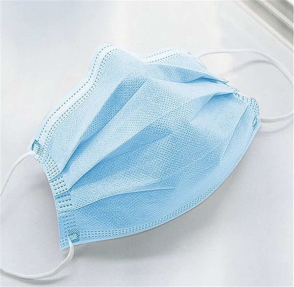 

лицо в рте маска stock mouthface маски с эластичной ear loop 3 слойной дышащей comfortableblue