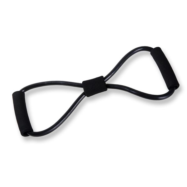

resistance bands 8 word fitness elastic rubber loops latex pull rope sports rubber expander band yoga pilates exercise
