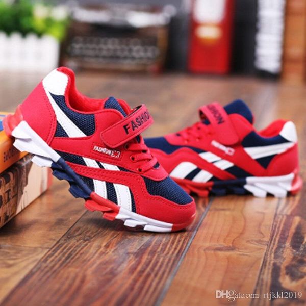 Boys Girls Sport Sneakers Toddler Kid Breathable Casual Running Mesh Shoes 26-36