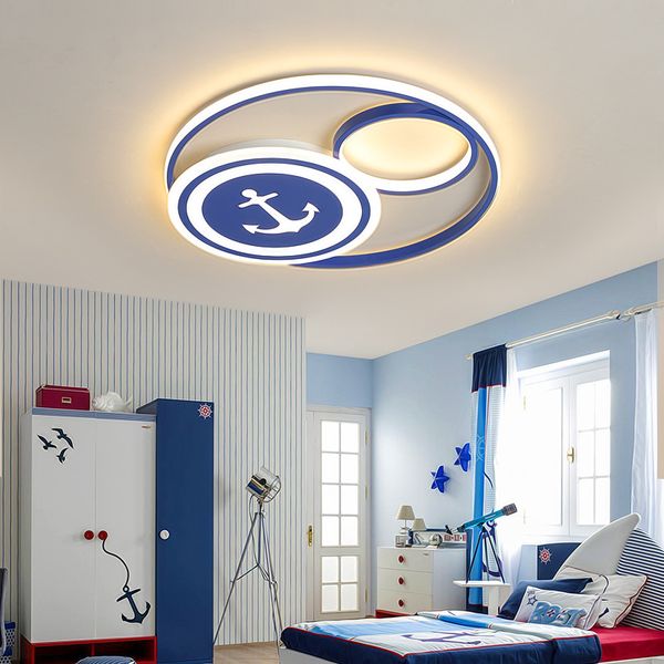 

ceiling chandelier lighting for baby kids boys and girls bedroom lighting fixtures cartoon blue modern chandelier for child