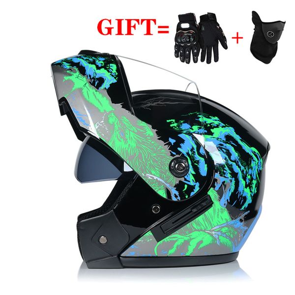 

гонки мотокросс шлем modular dual lens carbon helf мотоциклетных шлемов анфас шлем safe флип up cascos moto свободная перчатка маски