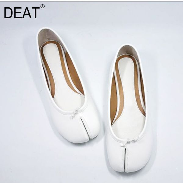 

deat] 2019 square toe shallow cowhide bandage casual simple single flat shoes women new spring autumn fashion tide 19i-a230, Black
