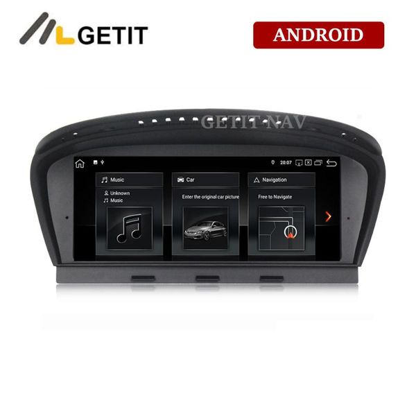 

android 9.0 car radio navigation multimedia player for 5 series e60 3 series e90 e91 ccc/cic system car dvd