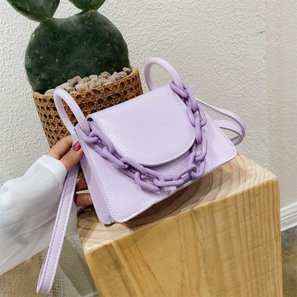 

acrylic chain handbags mini crossbody bags for women shoulder messenger bags female small clutch ladies coin purse bolsa