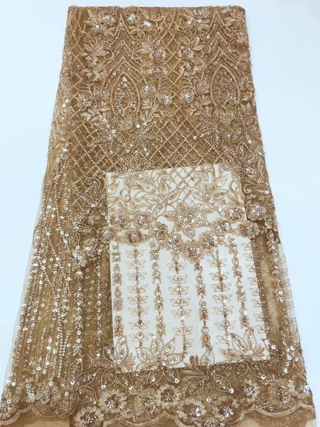 

2019 африканские кружева высокого качества французский кружевной ткани с блесткам