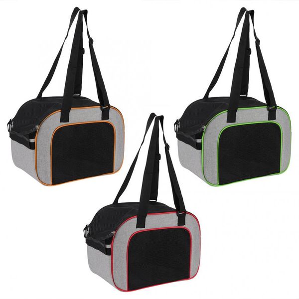 

outdoor travel pet folding carrier dog puppy cat breathable shoulder bags