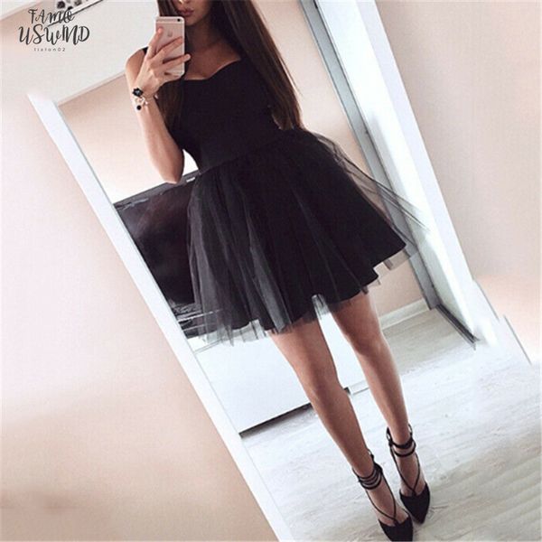 

2020 women lace dress black pink mesh tulle slim elegant lady princess bridesmaid wedding a line party dresses female vestido, Black;gray