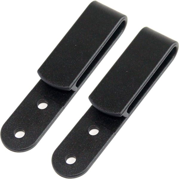 Pack of 2 QingGear Belt clipes de grampo plástico IWB clipe resistente Clipe Universal Bainha / Holster com parafusos Chicago