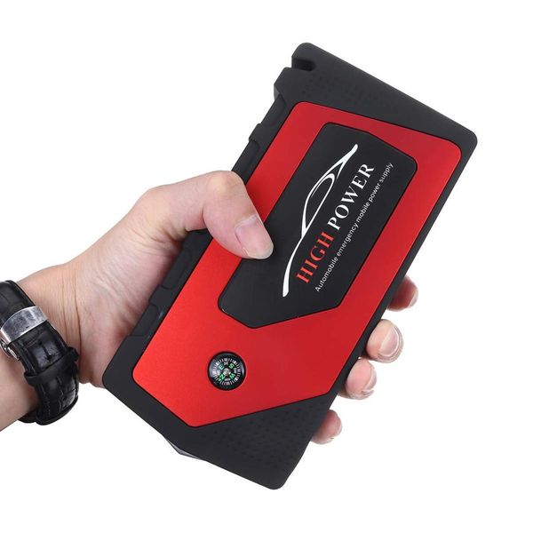 

69800mah 12v car jump starter battery usb power bank 600a portable car battery charger 12v starting device starter