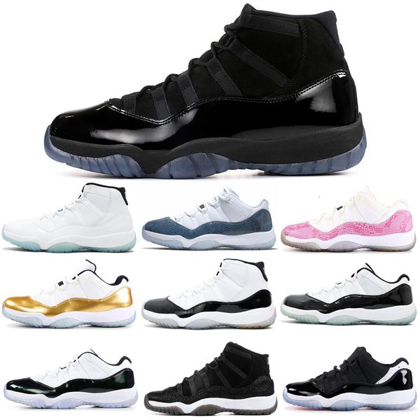 

new 11 11s basketball shoes concord snakeskin cap and gown gamma blue orange trance navy gum women mens trainer sports sneakers 5.5-13