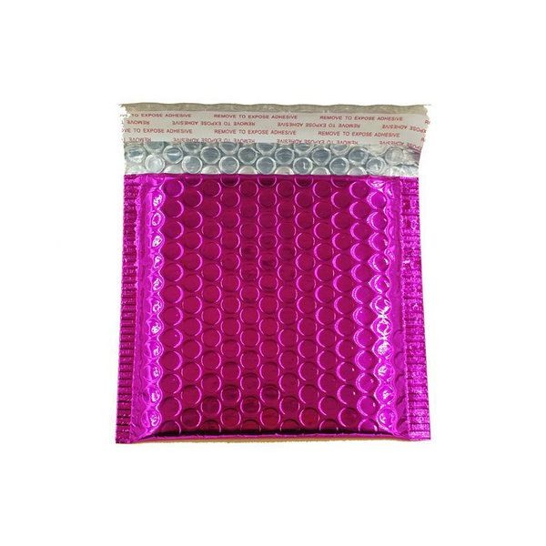 

roses red aluminized film zipper bubble envelope bag thickening express large packaging bags poly bubble envelopes sweet07