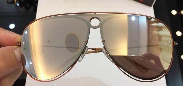 

2018 new uv protection gold mental frame charmingpolarized fashion sunglasses designer sunglasses men women sell sunglasses, White;black