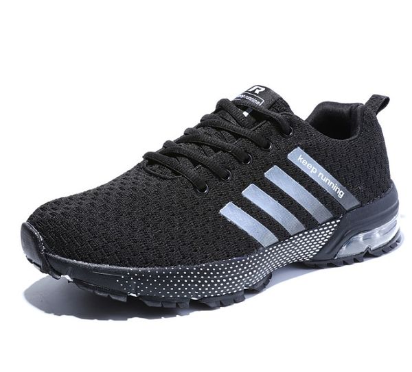 

new women casual shoes men tn triple black olive metallic white silver plus athletic sneakers hiking jogging flat shoes