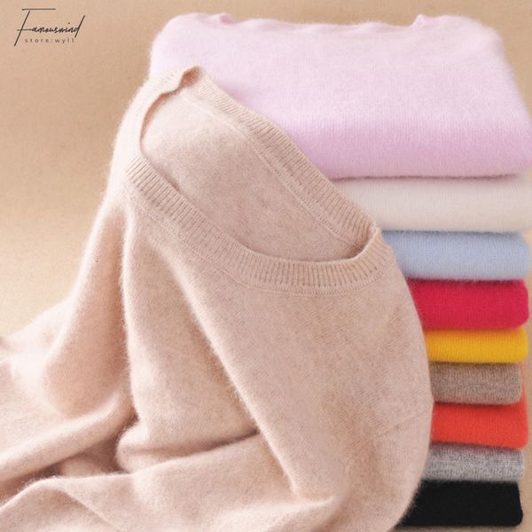 

woman designer sweaters sweater women quality high 2019 cashmere cotton solid blended knitted sweaters and jersey jumper pull femme, White;black