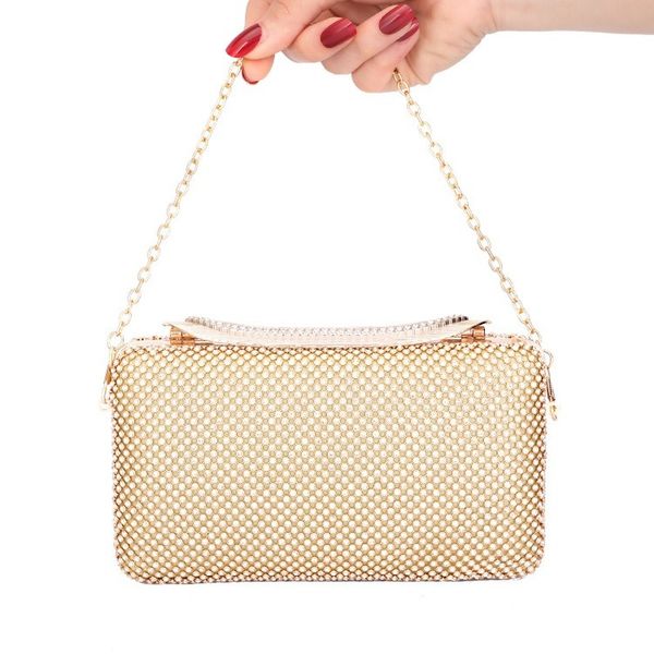 

new women's bag evening bags europe and america high-end diamond clutch clutch women's diagonal bag diamond banquet evening