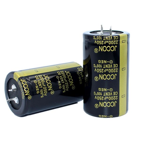 

jccon thick-foot electrolytic capacitor 250v2200uf volume 35x60 inverter power