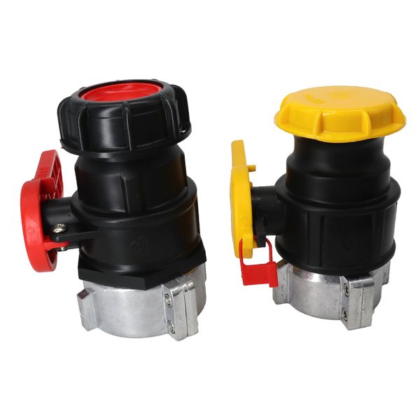 

275 - 330 gallon ibc tote tank adapter 2" replacement ibc ball valve