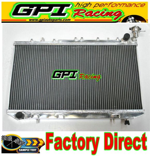 

2row алюминиевый радиатор 1990-1996 для primera p10 1,6 2,0 mt с крышкой