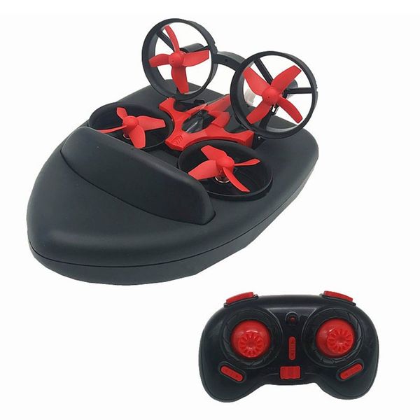 

sea land air mini remote control quadcopter складывая два-in-one дистанционного управления беспилотников модель детские игрушки