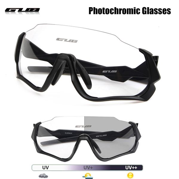 

gub 5800 pchromic cycling sunglasses automatic discoloration bike goggles outdoor discolor eyeshield sports glasses