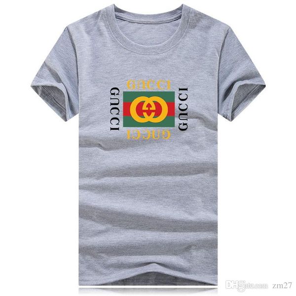 

new 2019 designer t shirts for men o neck print letter t shirt mens clothing cotton brand short sleeve man tshirt men tees plus size, White;black