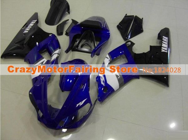 

4 подарки новый abs плесень мотоцикл обтекатели комплекты подходят для yamaha yzf-r1-1000 2000-2001 00 01 высокое качество обтекателя кузова