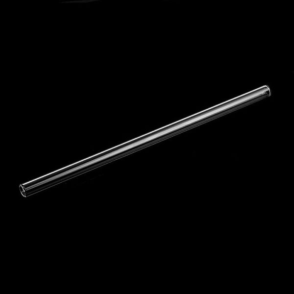 

1pc healthy glass straw eco-friendly household glass straight pipet tubularis snore piece tube reusable wedding birthday party