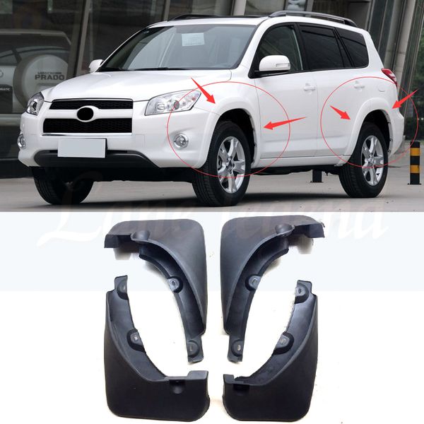 Car Front Rear Mud Flaps For Toyota Rav4 2006 2007 2008 2009 2010 2011 Splash Guards Mudguards Fender Accessories Lorry Interior Accessories Murrays