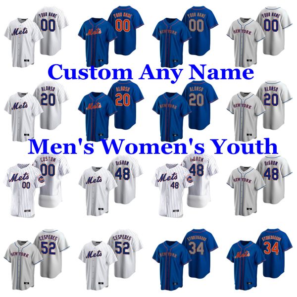 

baseball jerseys walker lockett jersey seth lugo steven matz corey oswalt rick porcello jacob rhame paul sewald drew smith custom stitched, Blue;black
