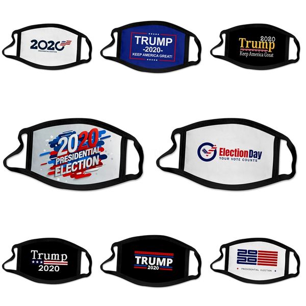 

designer trump mask cotton dustproof mouth face mask anime cartoon lucky bear women men muffle face mouth masks #965, Black