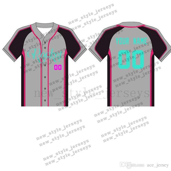 

27MAN Custom Baseball Jerseys Breathable 2019 Men youth Quick Dry Blue white Stitched M-XXXL Green Baseball Jerseys
