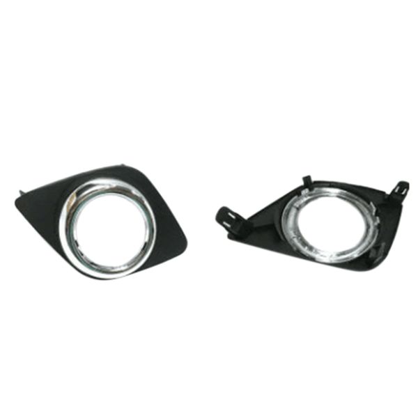 

1 pair of front fog lamp cover, fog lamp frame, front frame cover for 09-12 rav4